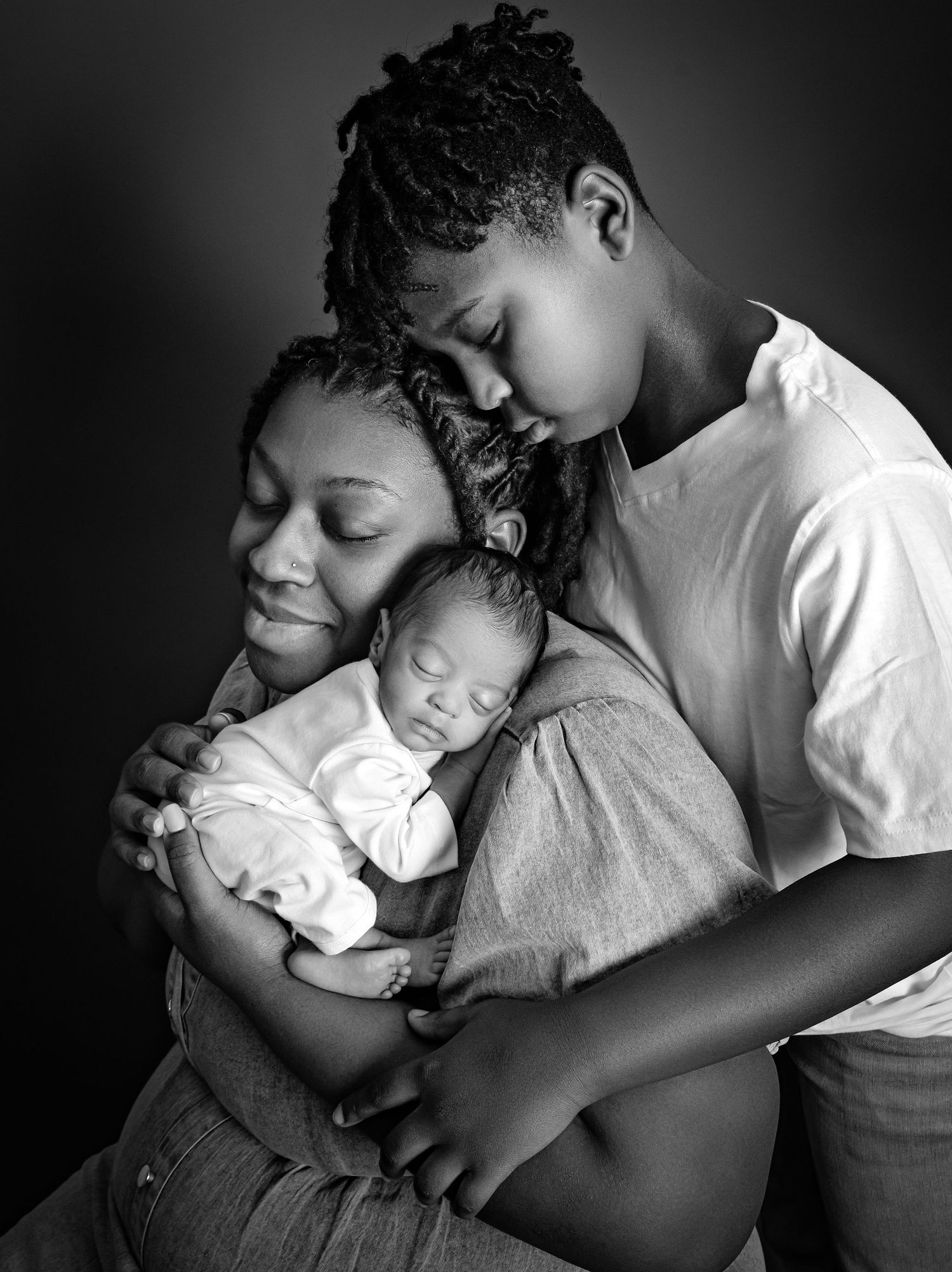 Newborn photography session in Clarksville TN