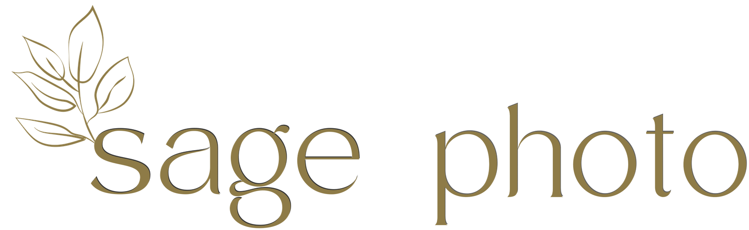 Sage photo branding logo