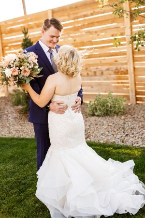 Wedding portrait photography; Copyright: Myranda Smith Photography