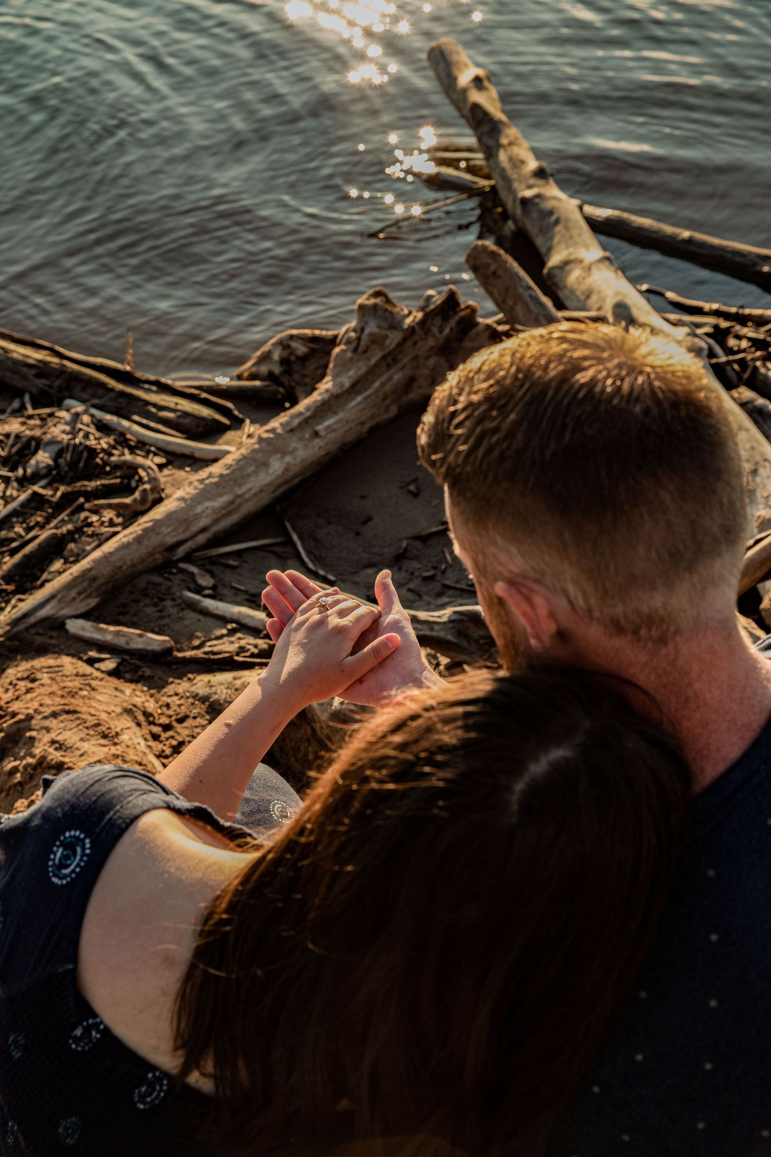 engagement photo in victoria bc.