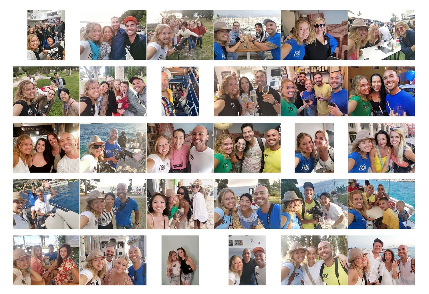 Split Photo Agency with guests and partners 2023