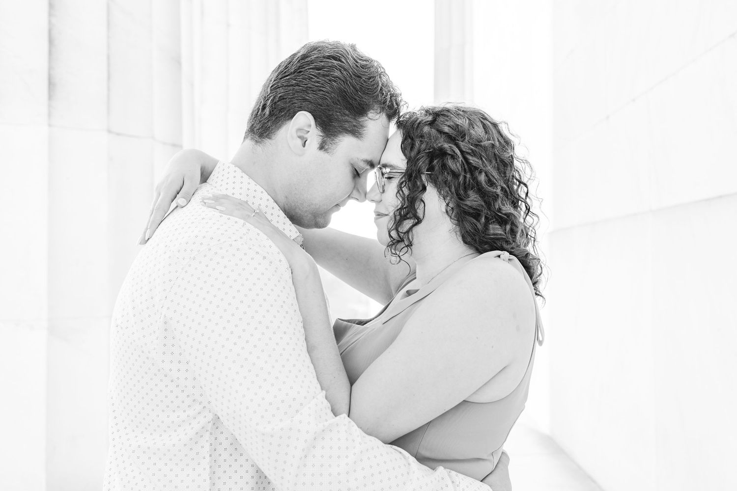 WASHINGTON DC LINCOLN MEMORIAL ENGAGEMENT PICTURES