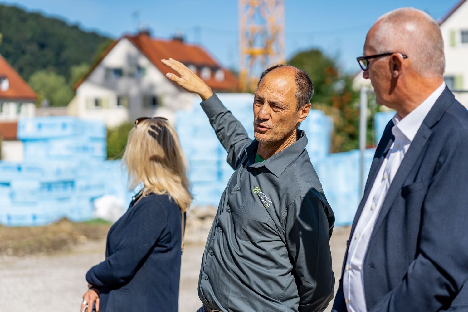 Baustellen Besprechung
