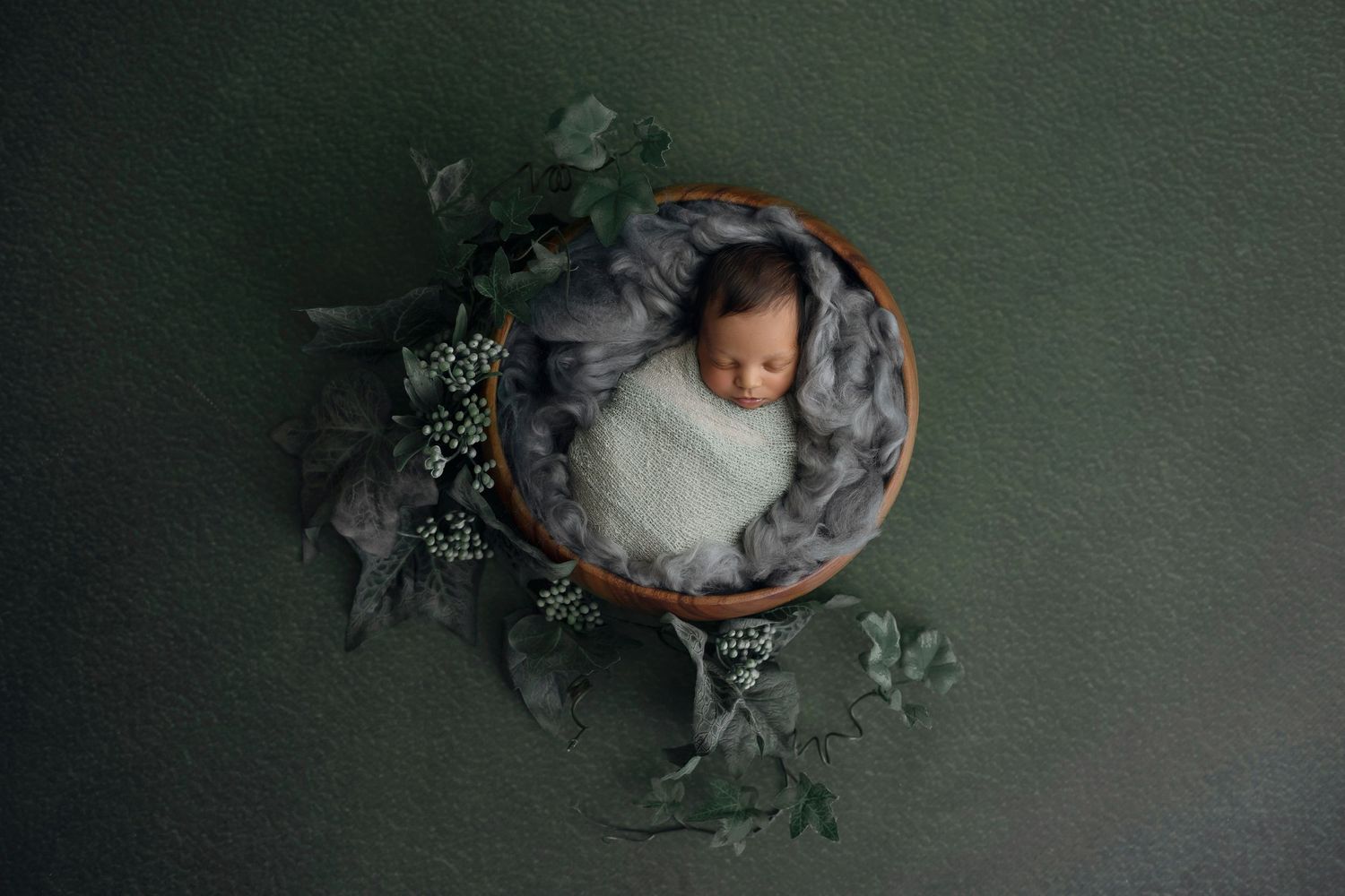 Ivy newborn digital backdrop