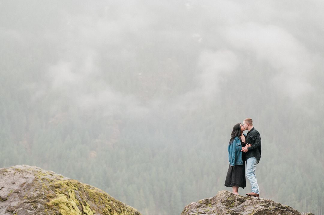 lake cushman engagement