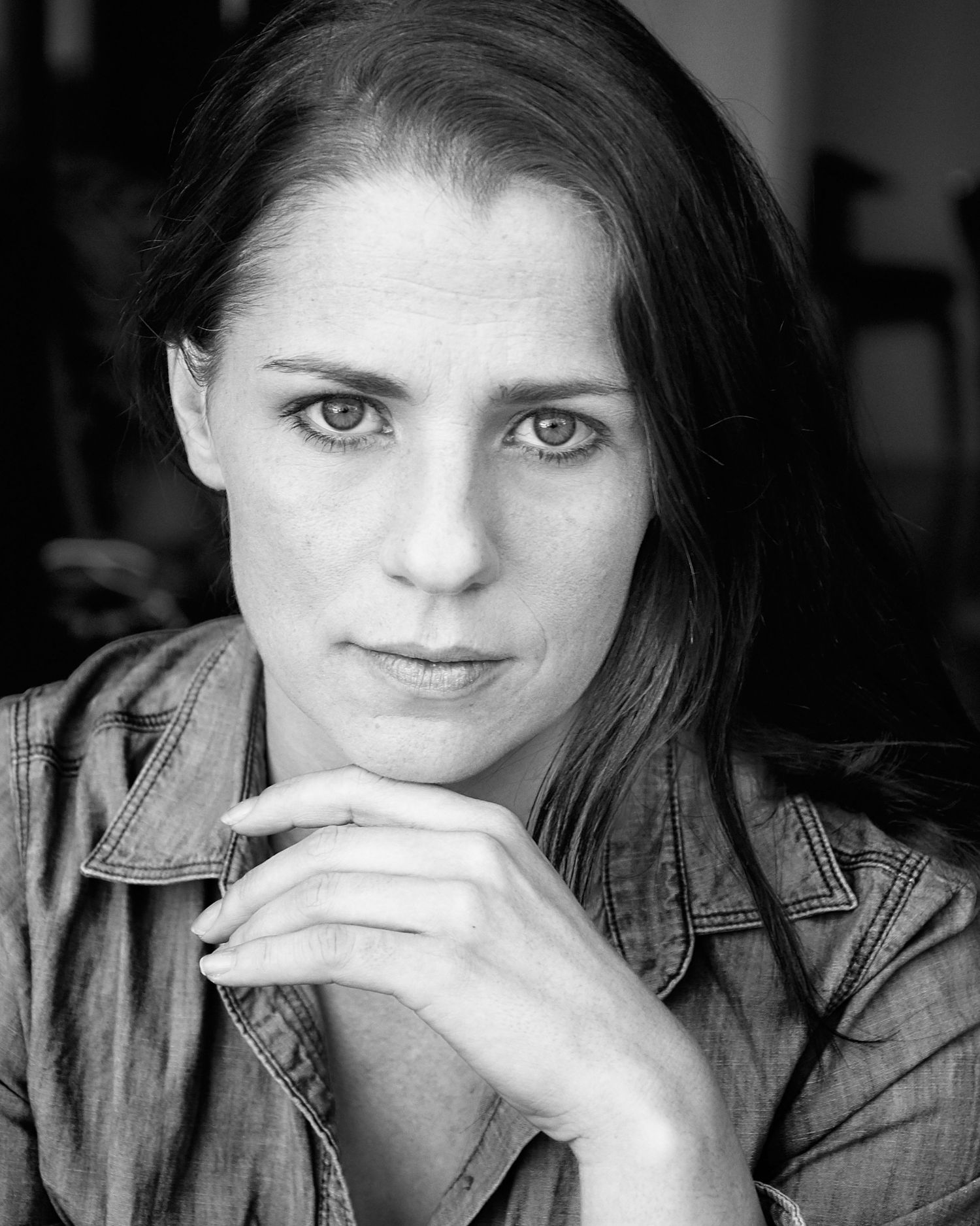 Florian Borgeat Photography - Black and White Portrait - Actress - Anne Cécile Vogt - Los Angeles