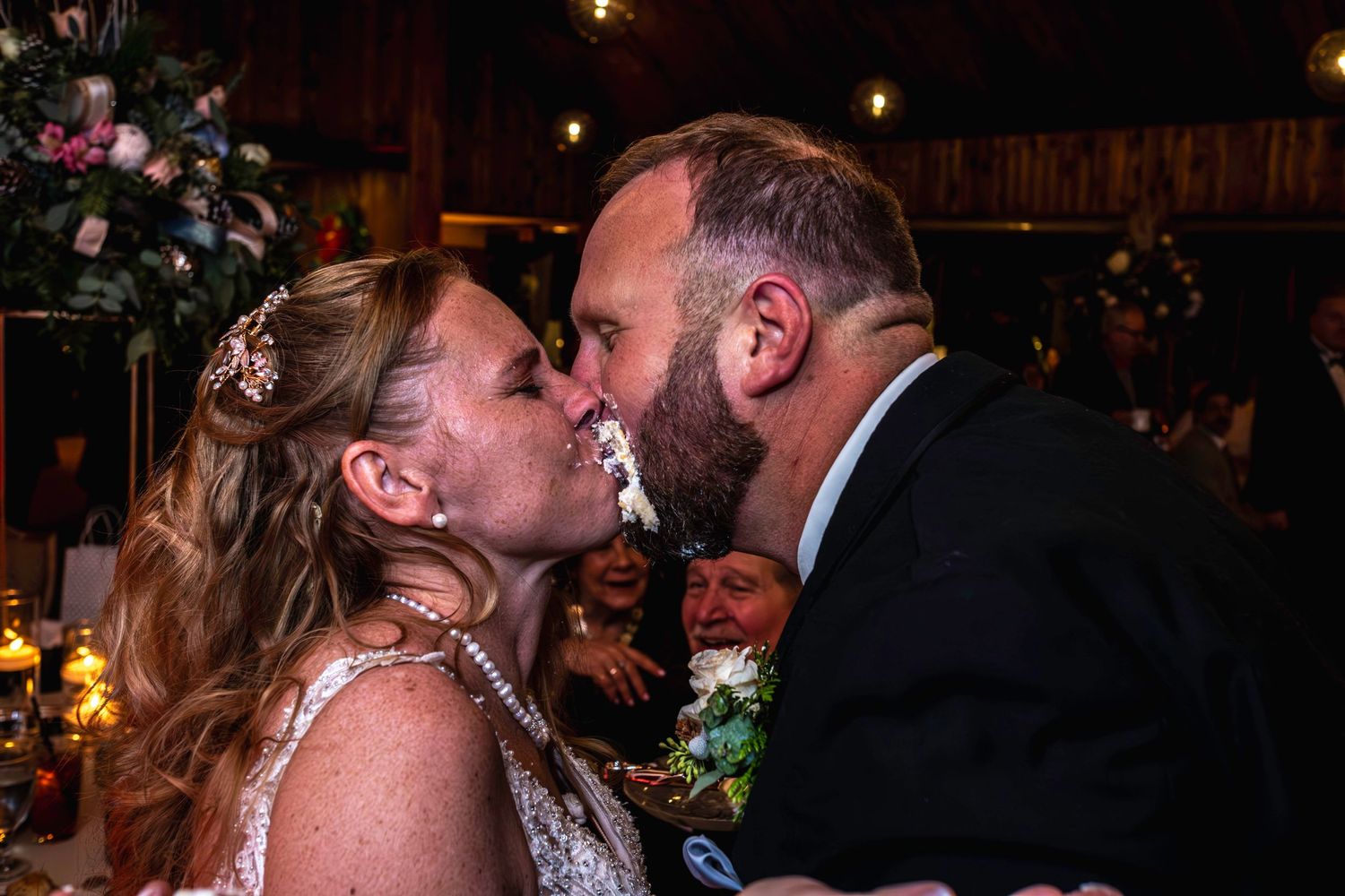 Wedding Photos, Wedding Dress, Cake Cutting, Cake Kiss, Smash cake