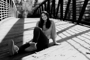 flushing county park/fall outdoor senior session/Flushing mi