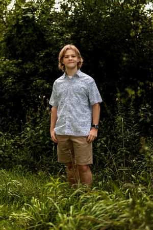 flushing county park/fall outdoor senior session/Flushing mi