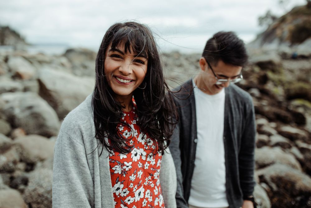 BC vancouver coast engagement session