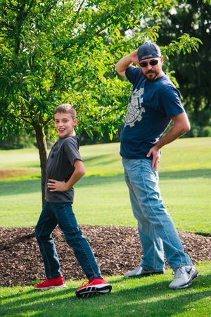 uncle and nephew funny picture