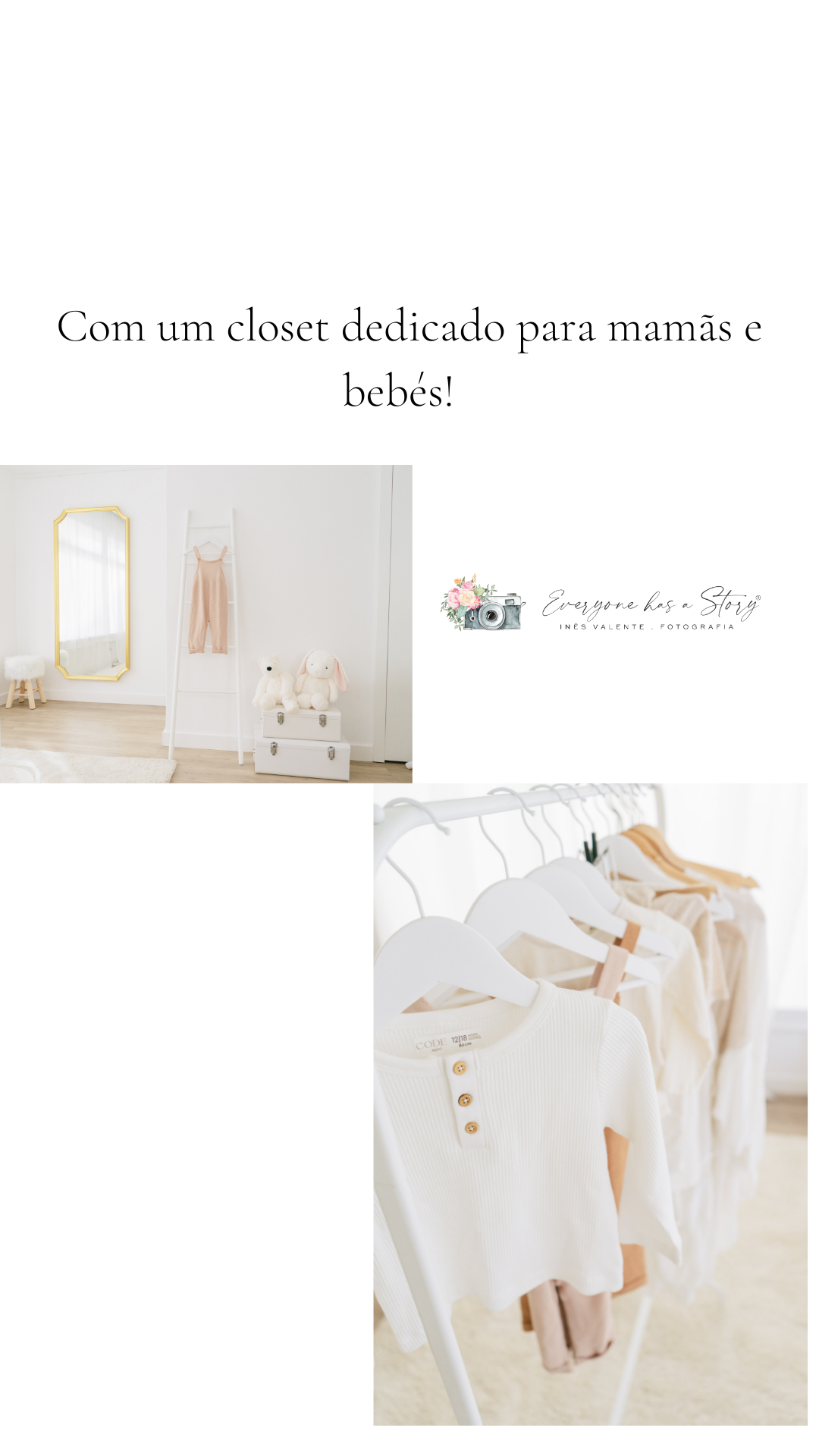 Sessões Fotográficas - Inês Valente Fotografia - Everyone has a Story - Estúdio Luz Natural Queijas - Lisboa