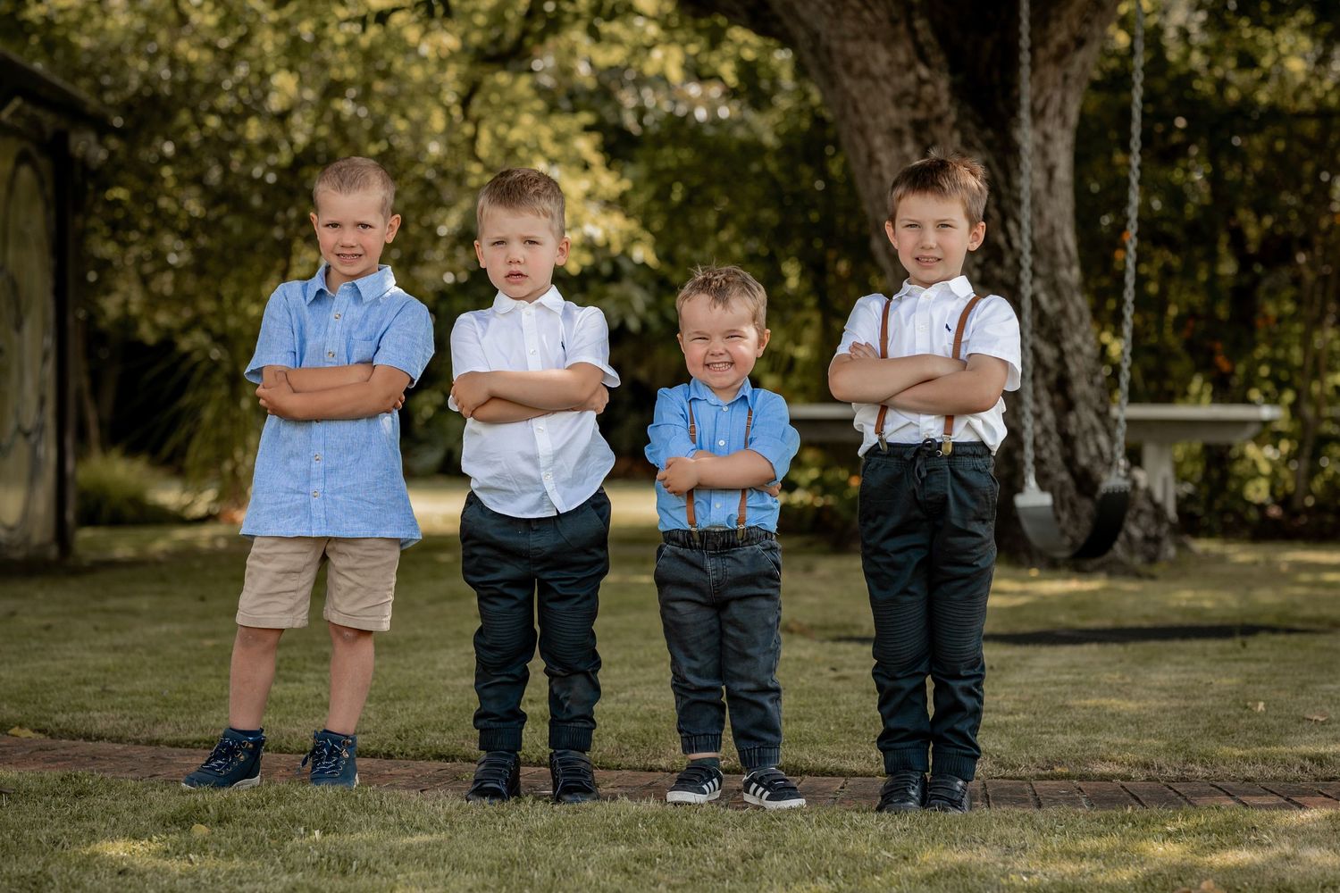 kids at Hamilton wedding