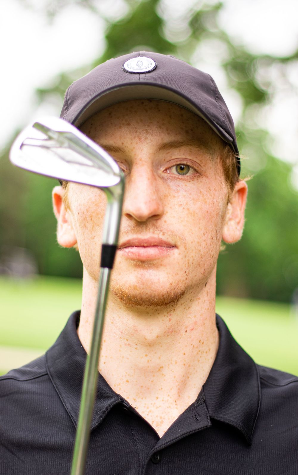 Rhett's golf session for a magazine at the Fayetteville Country Club in Fayetteville, Arkansas