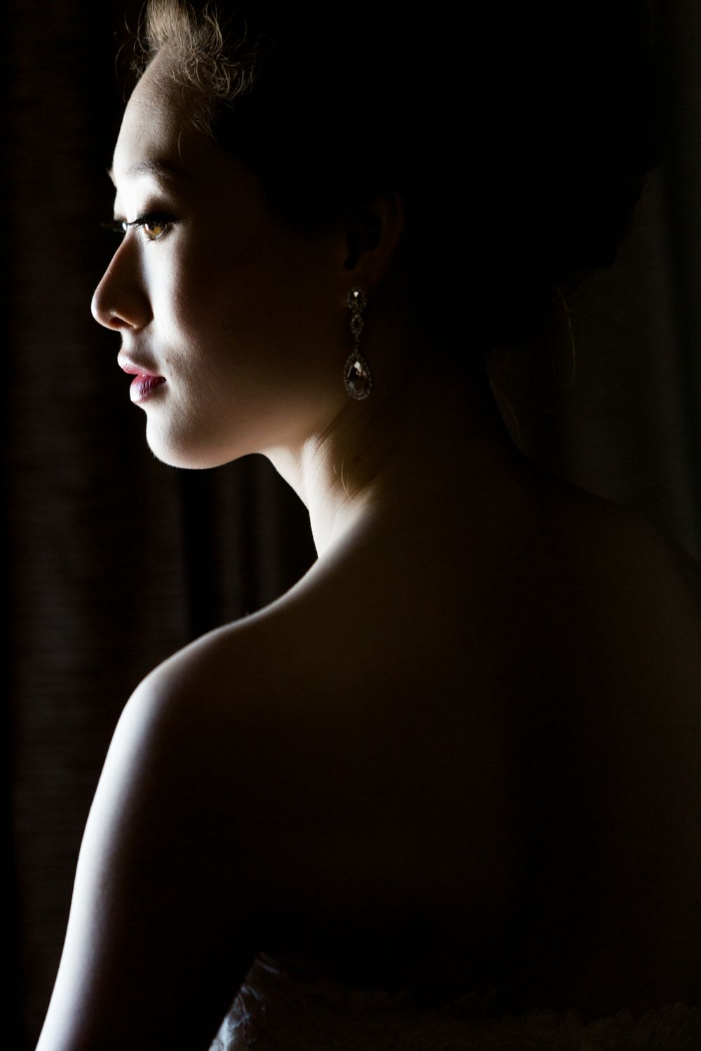 portrait of a bride at Julia Morgan Ballroom