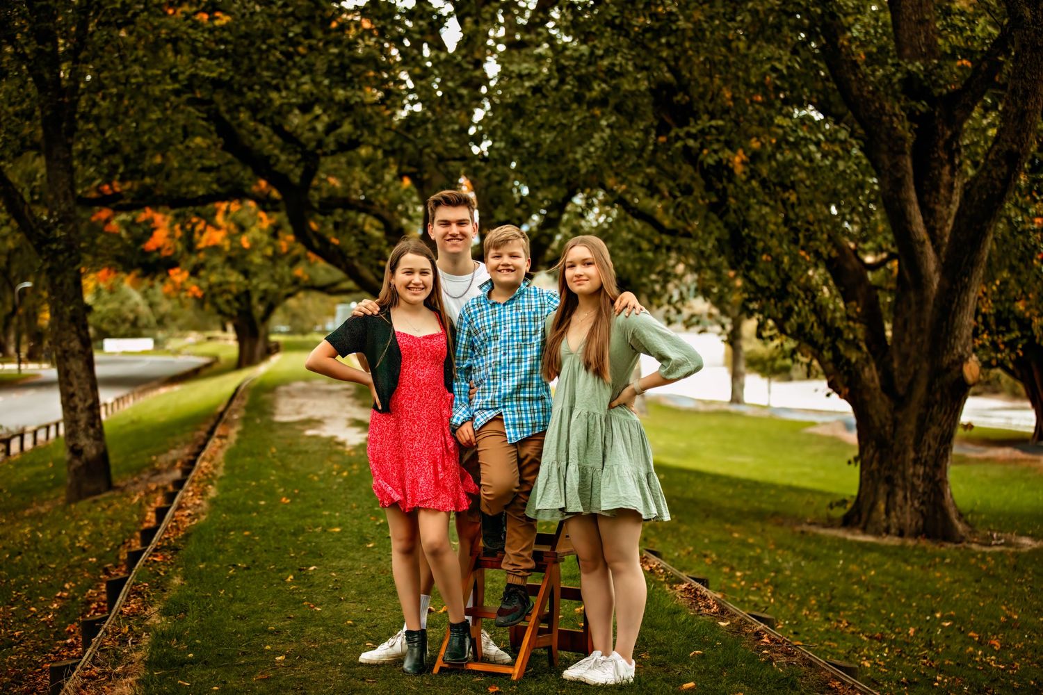 Palmerston North Newborn Baby Family Photographer. Teen Family Manawatu River