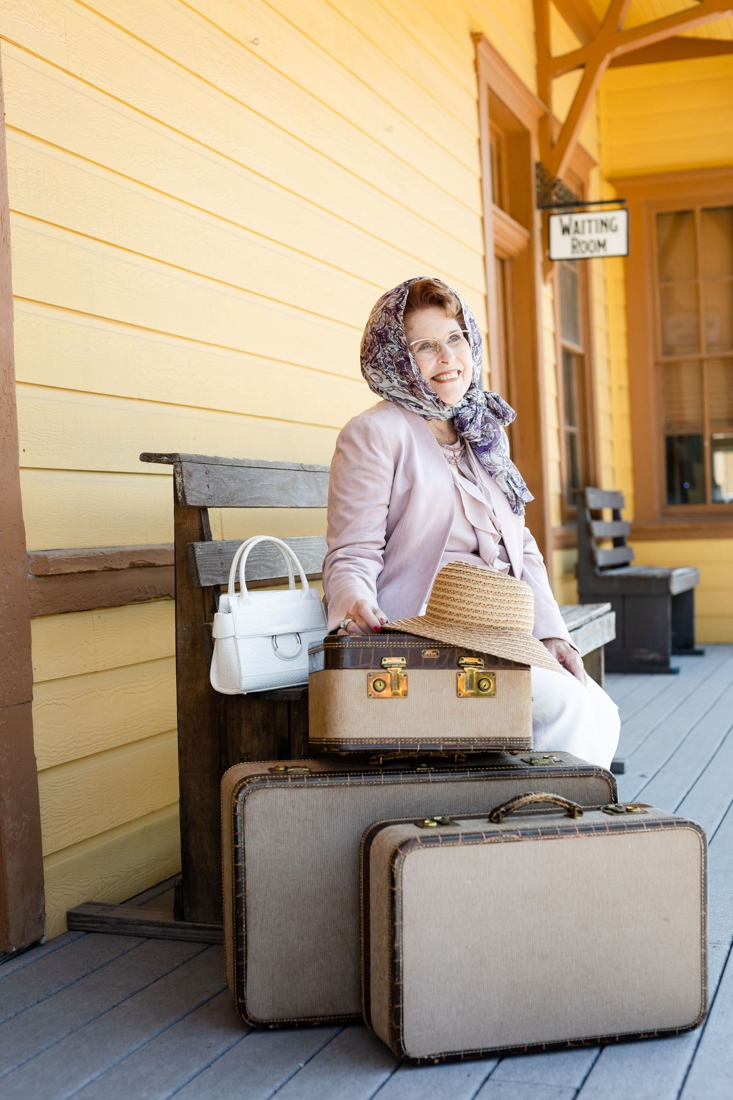 80th birthday photos for an avid traveler