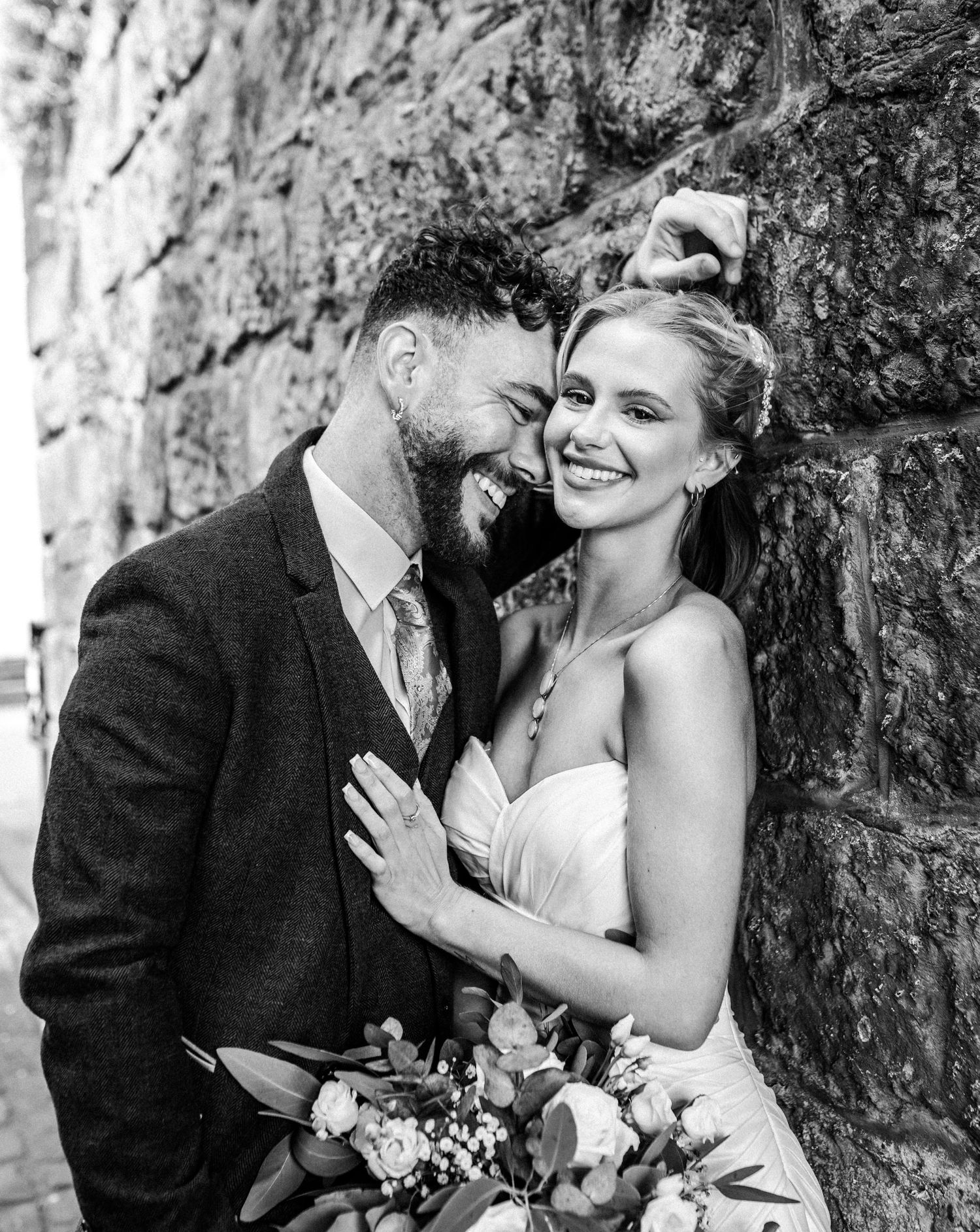 wedding bride groom photography in Newcastle upon Tyne by Ella DM Photographer