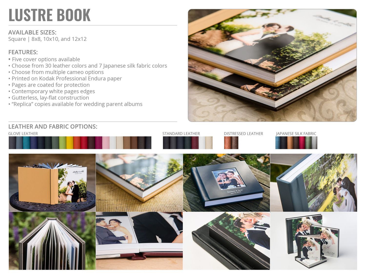 Wedding Album square 8 x 8 size