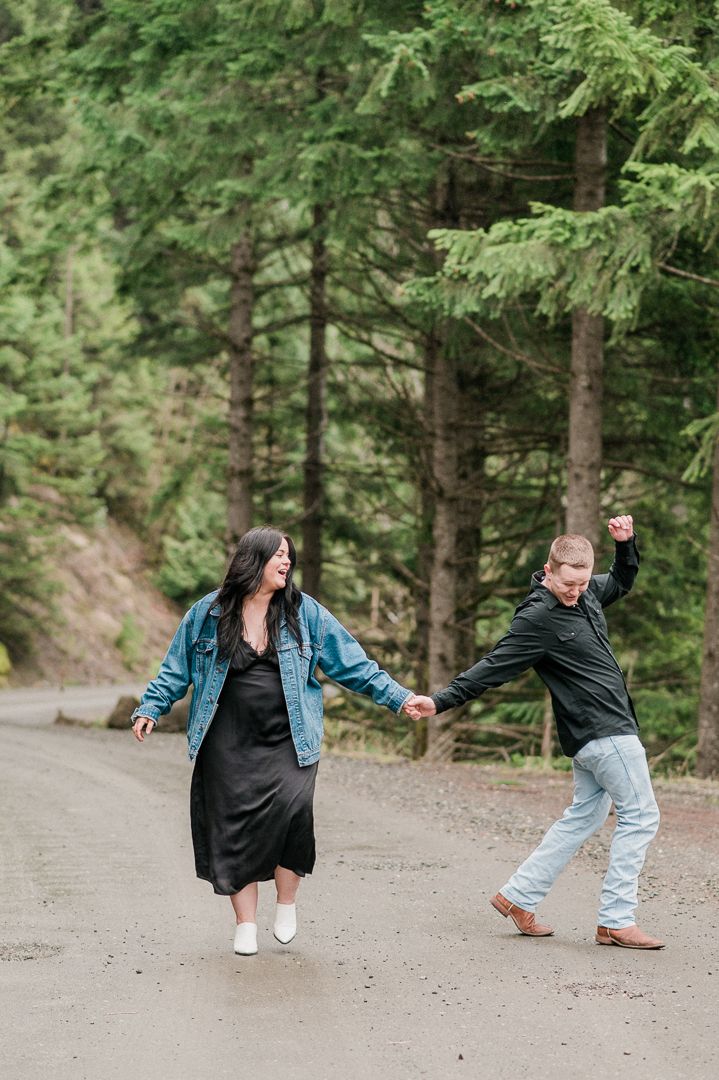lake cushman engagement
