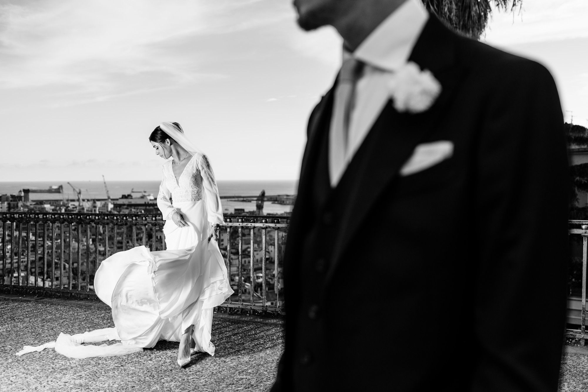 ritratto sposi a spianata castelletto a genova