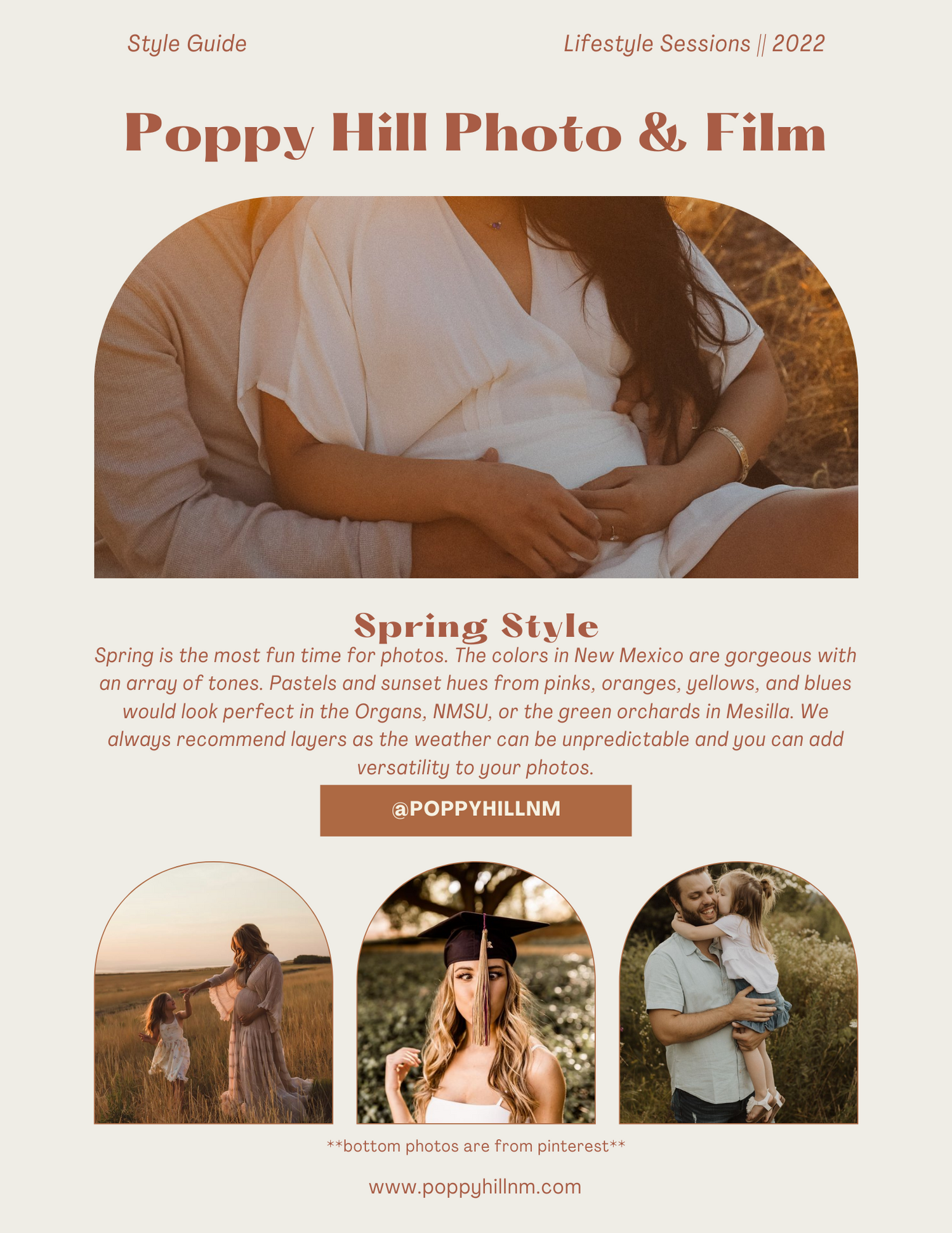photo style guide for spring style
