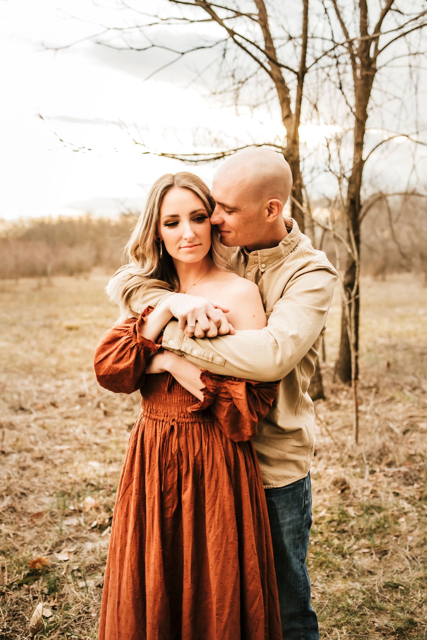 husband and wife photo session
