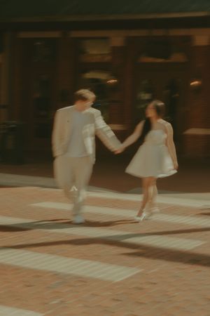 Fort Worth Texas engagement photographer with a city vibe and a retro feel. Vintage engagement session in Fort Worth