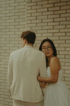 Fort Worth Texas engagement photographer with a city vibe and a retro feel. Vintage engagement session in Fort Worth