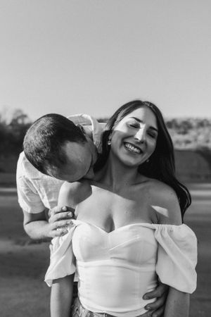 Engagement session at Blomidon Provincial Park, Annapolis Valley, Nova Scotia