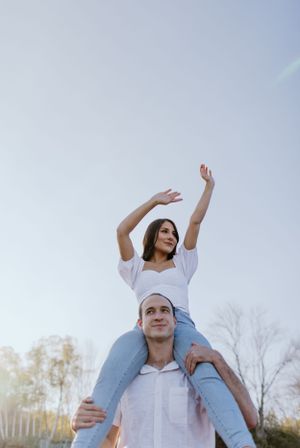 Engagement session at Blomidon Provincial Park, Annapolis Valley, Nova Scotia