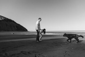 Engagement session at Blomidon Provincial Park, Annapolis Valley, Nova Scotia