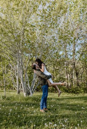 Engagement session at Blomidon Provincial Park, Annapolis Valley, Nova Scotia