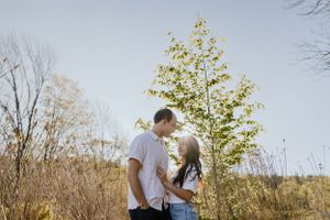 Engagement session at Blomidon Provincial Park, Annapolis Valley, Nova Scotia
