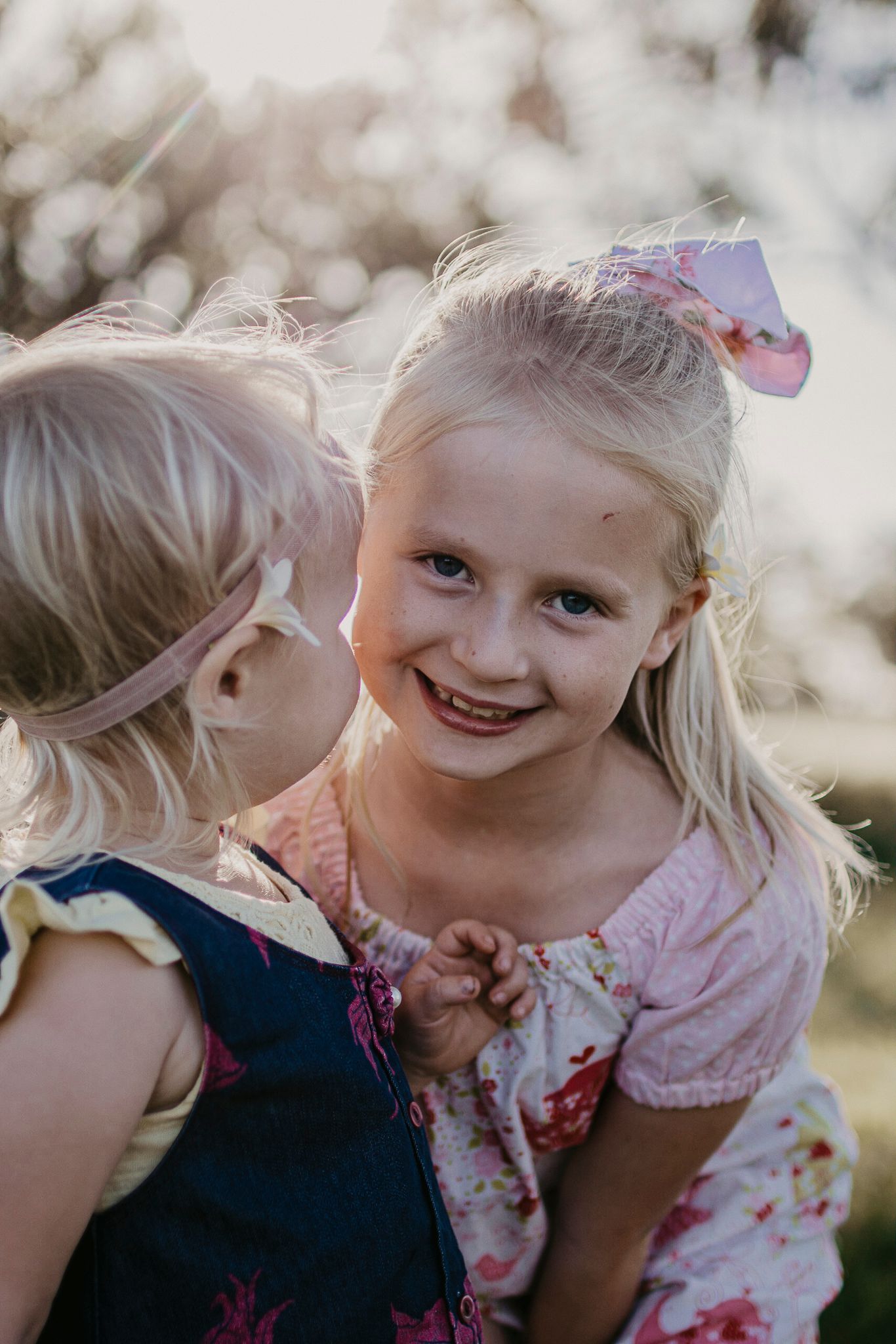 sisters together