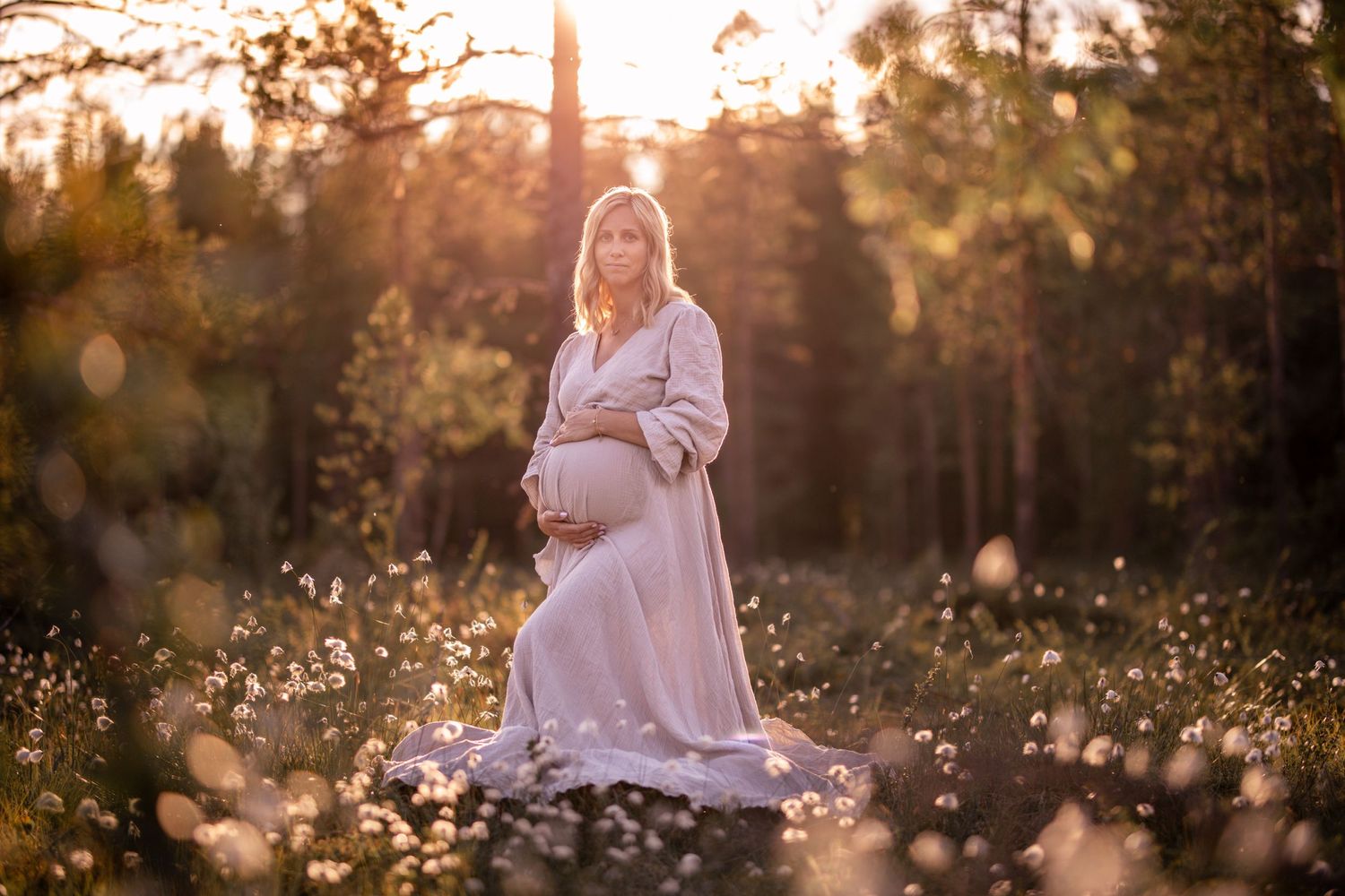 Gravidfotografering Gällivare Fotograf Norrbotten