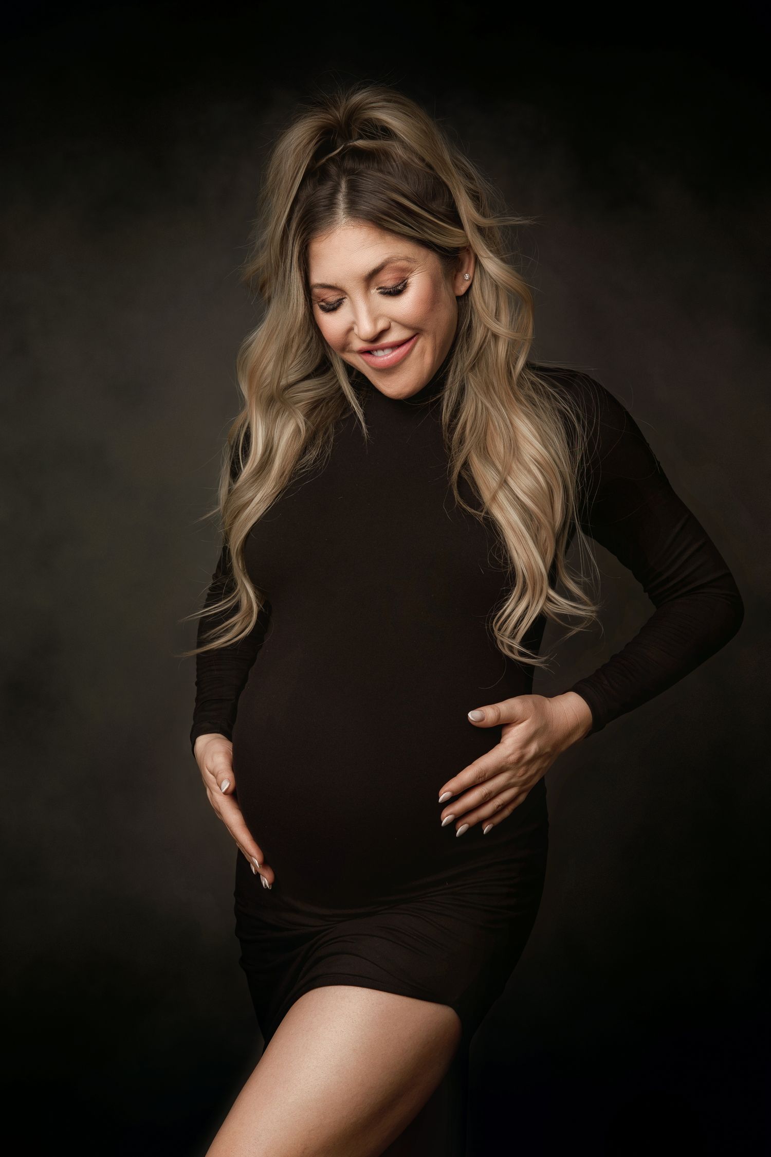 maternity photography Miami, maternity photographer near me, studio maternity session