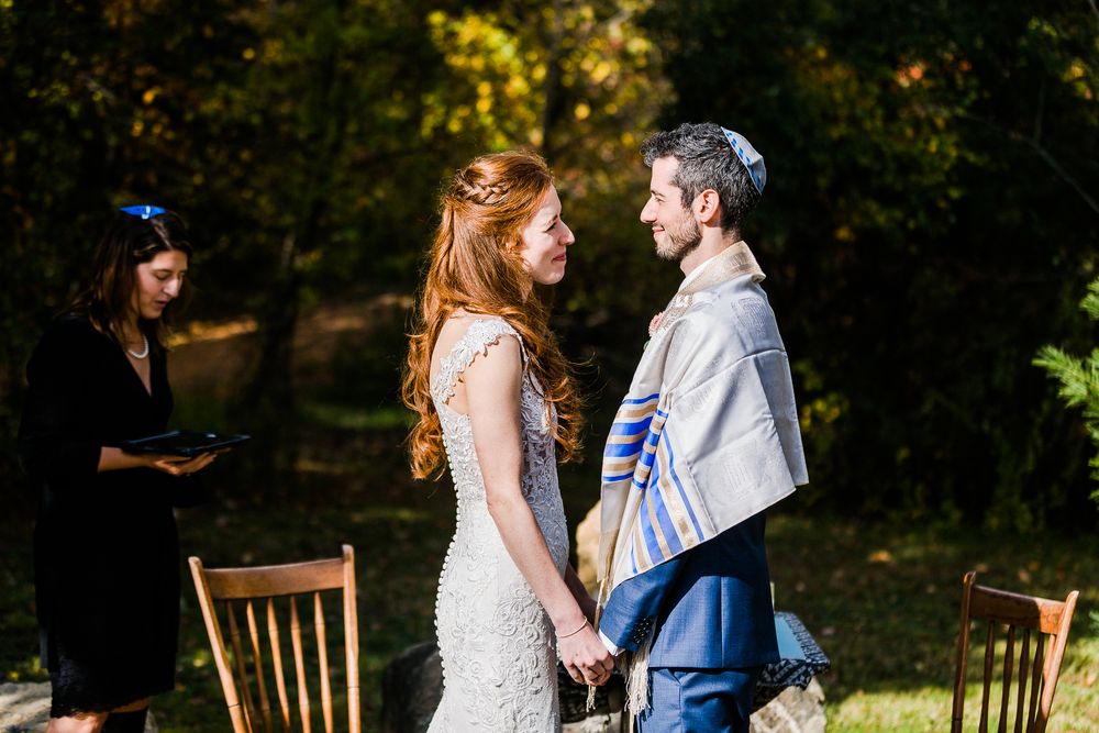 intimate wedding outdoors