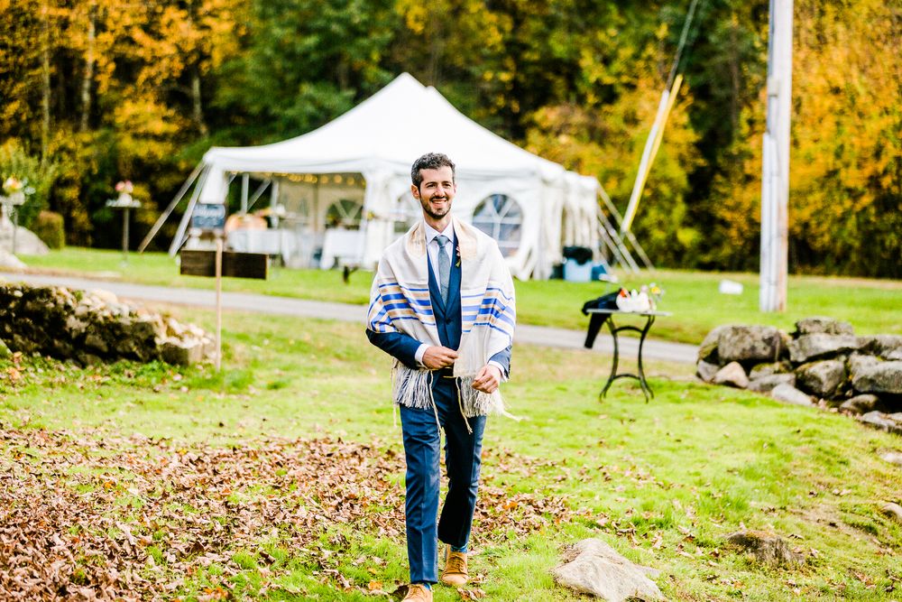 intimate wedding outdoors