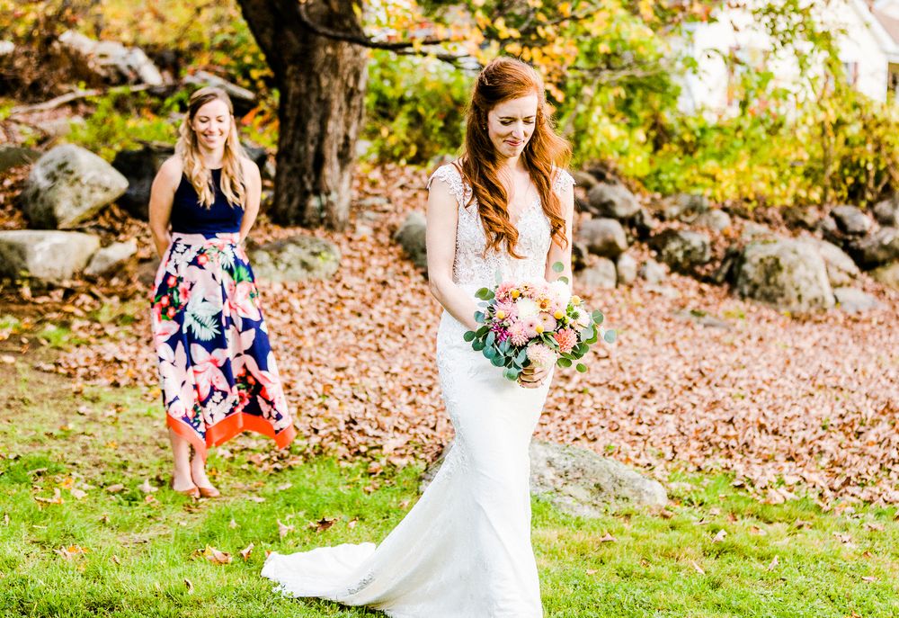 intimate wedding outdoors