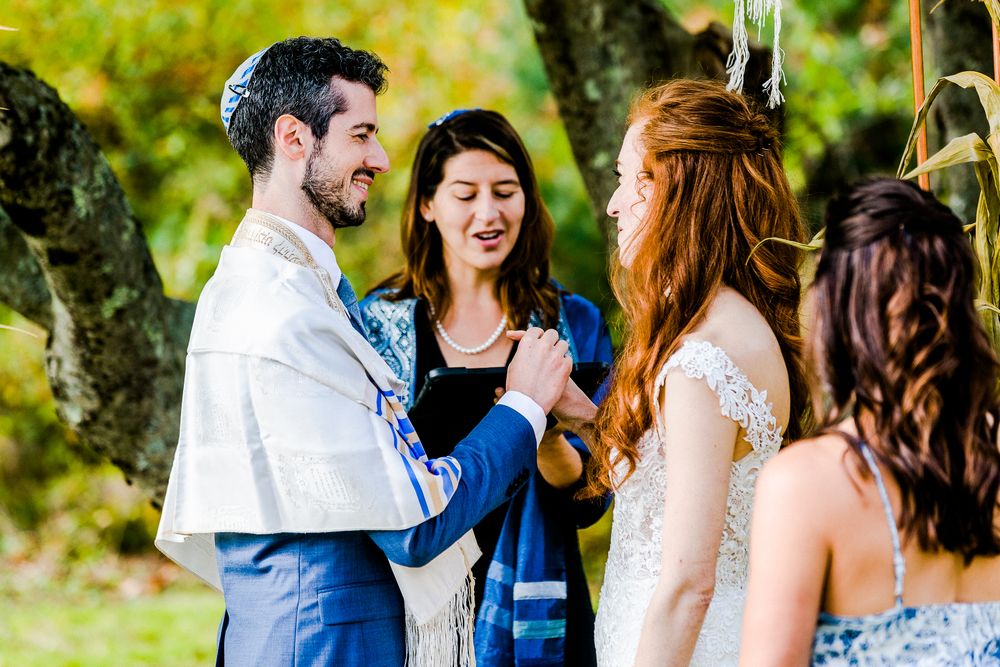 jewish wedding ceremony outdoors
