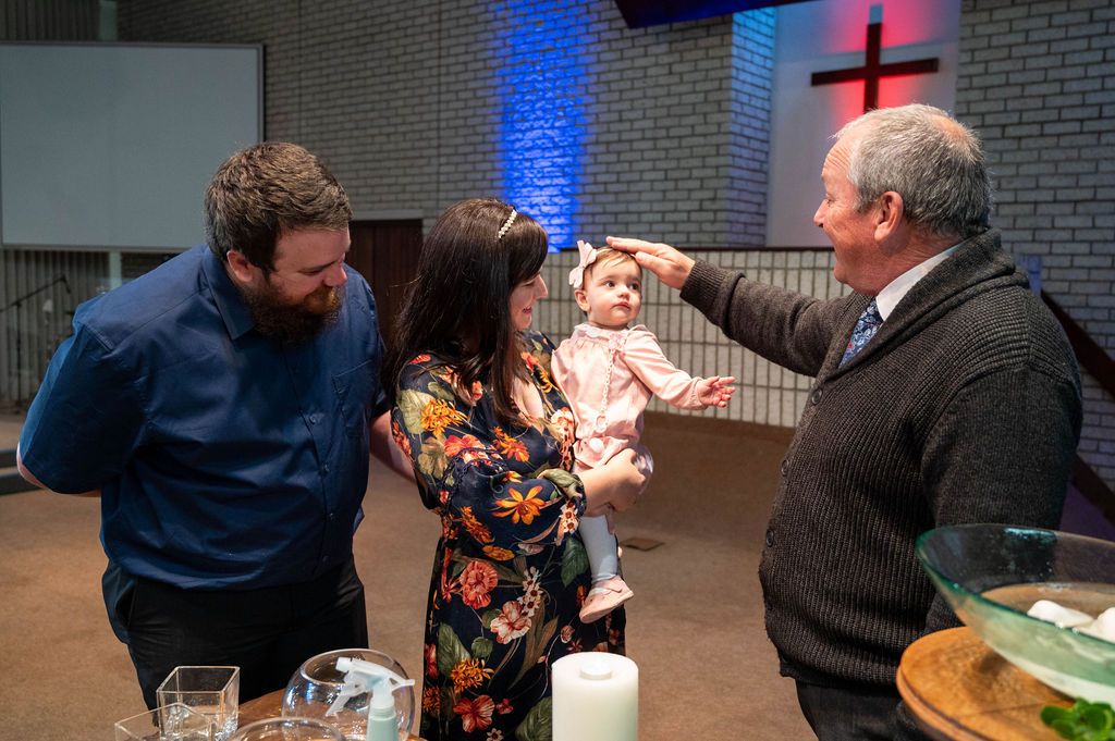Baptism captured on camera