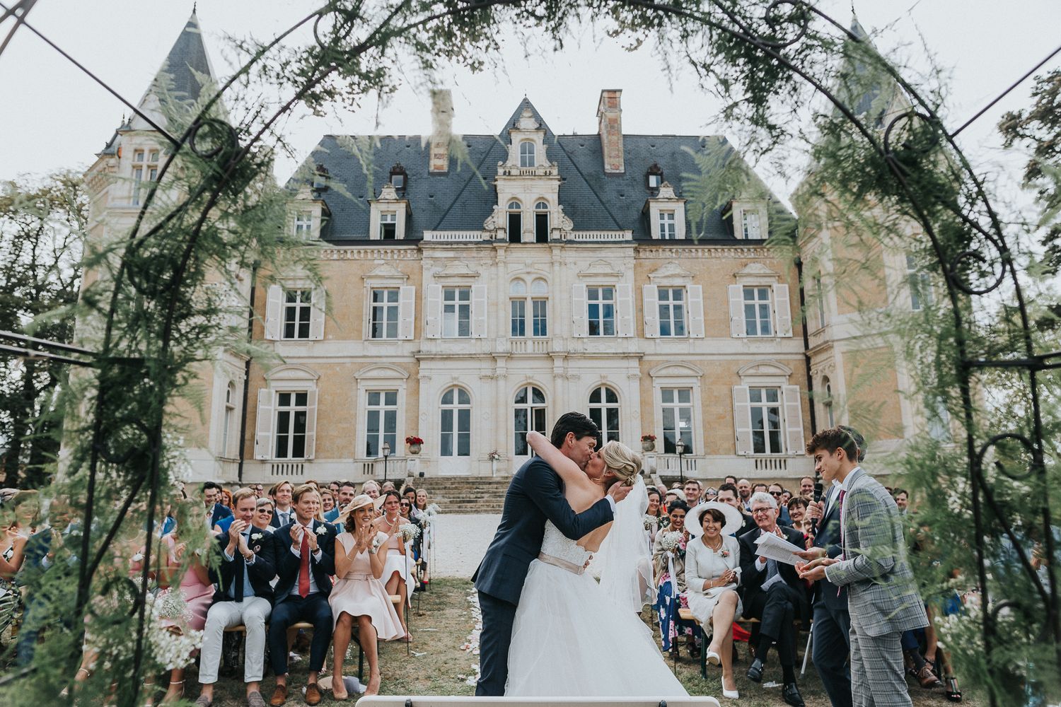 wedding at chateau d'azy