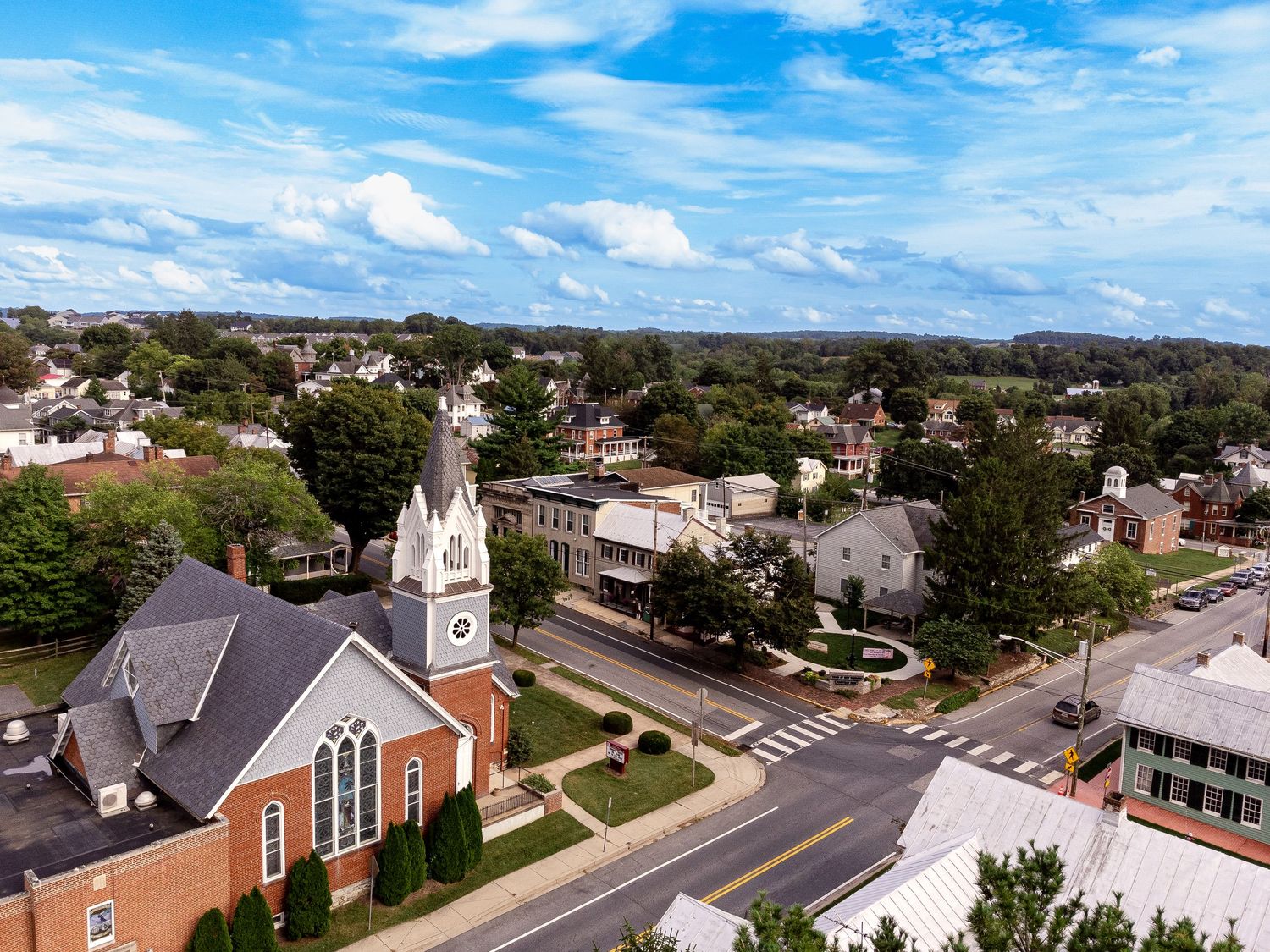 New Windsor, MD aerial photo