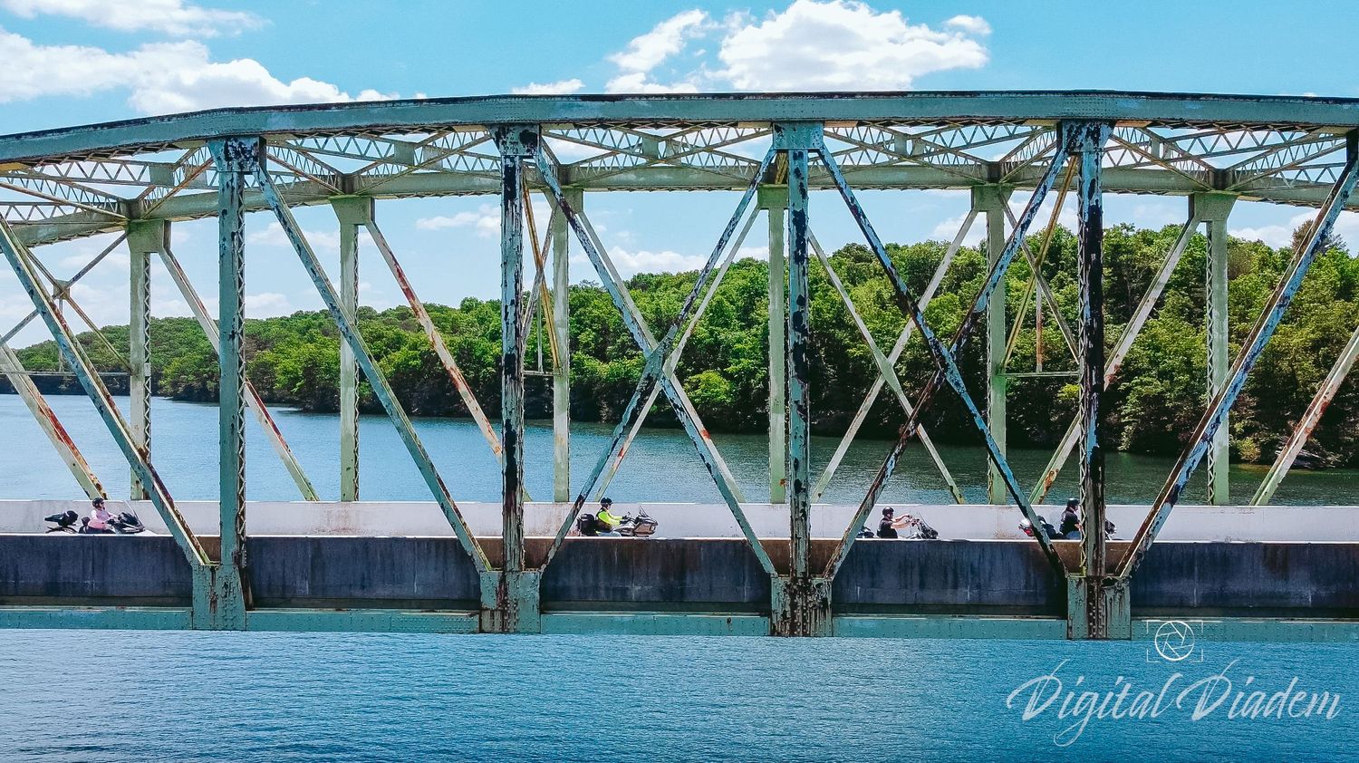 bridge aerial photo