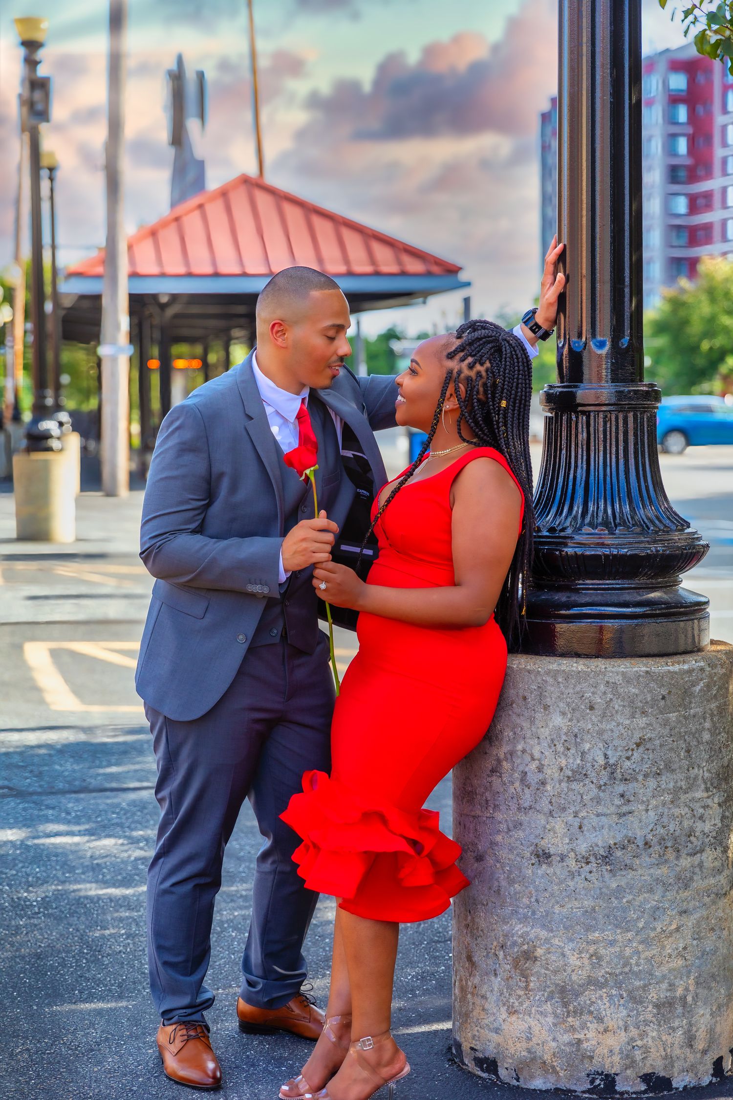 Engagement Photography Session, Downtown Haverhill, MA Jenn Mcgee Photography