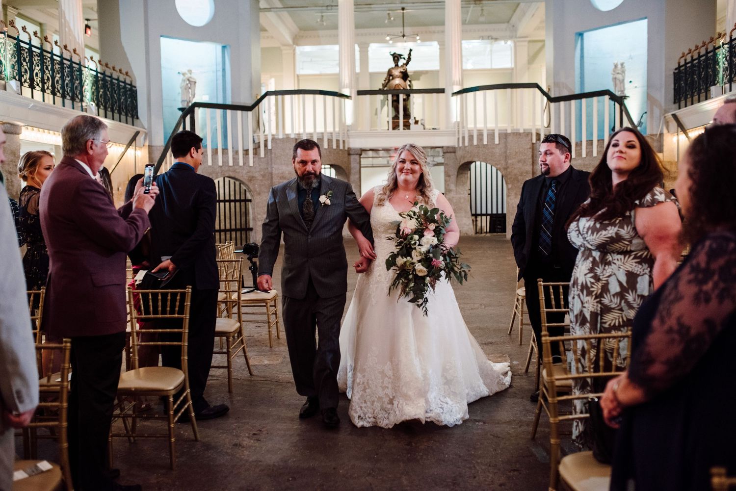 Bride processional.