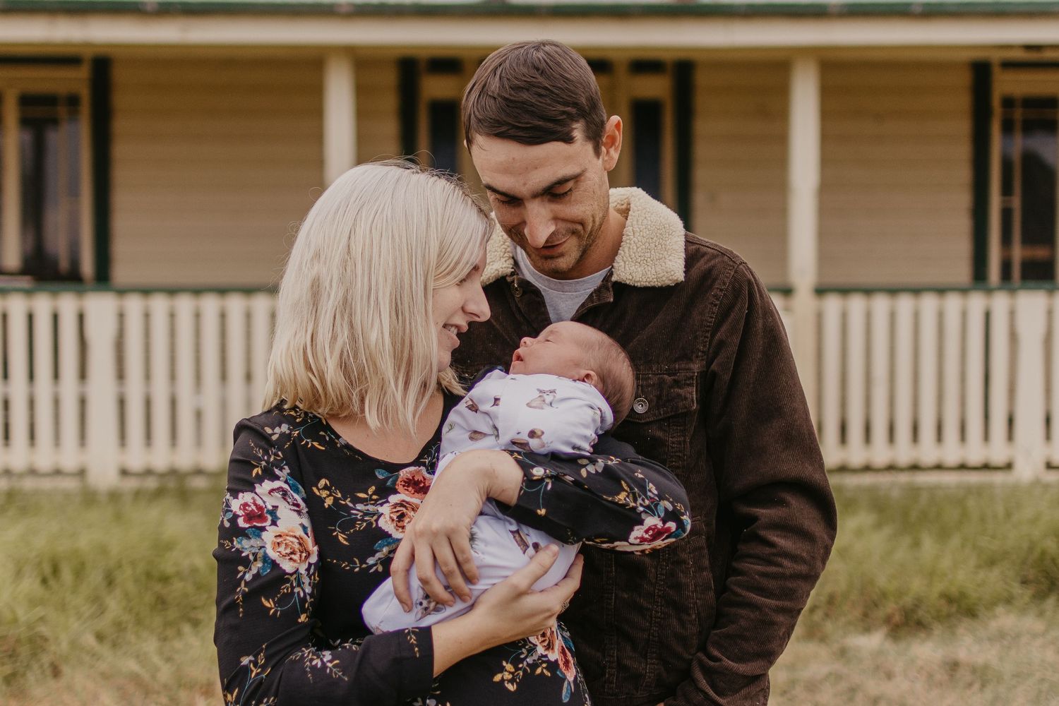 Parents at home