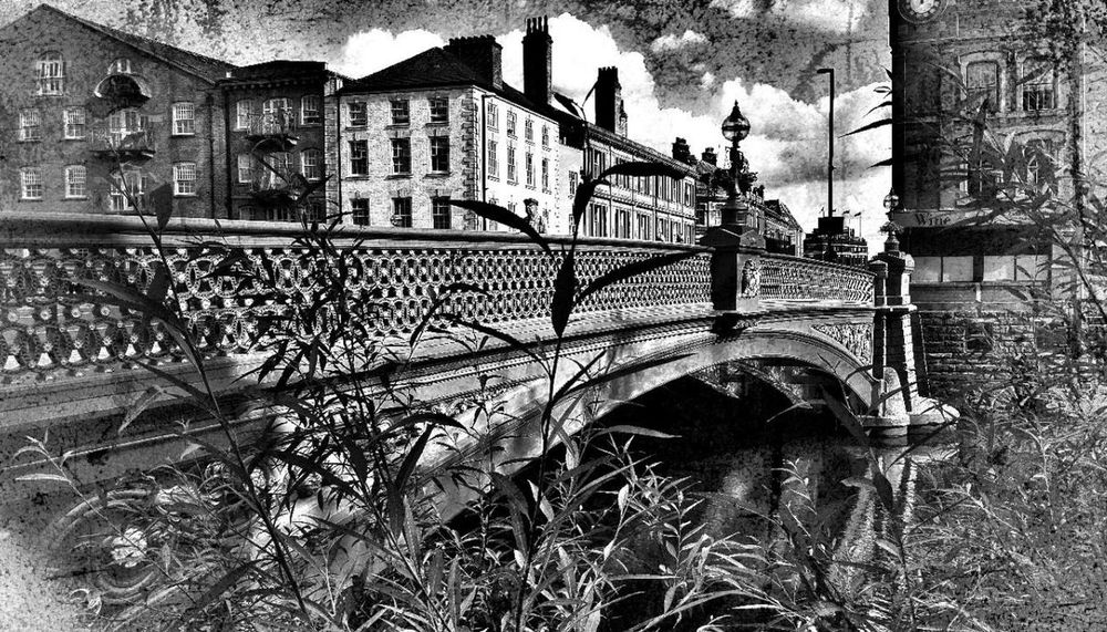 paul heaney photography leeds bridge over the river aire sight of the first commercial film by louis le prince