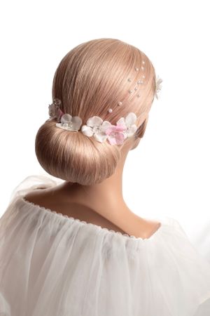 #weddinghair #chignon #sleekbun #classicweddinghair #lowbun #smoothbun